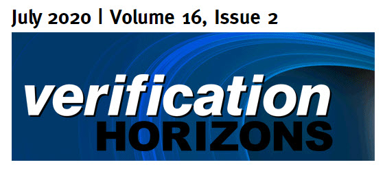 Verification Horizons - July 2020 Issue