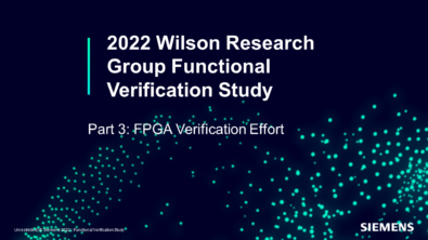 Part 3: The 2022 Wilson Research Group Functional Verification Study