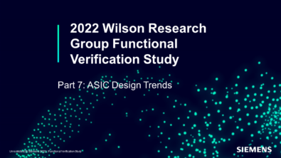 Part 7: The 2022 Wilson Research Group Functional Verification Study
