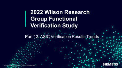 Part 12: The 2022 Wilson Research Group Functional Verification Study
