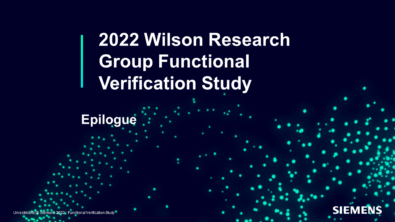 Epilogue: The 2022 Wilson Research Group Functional Verification Study