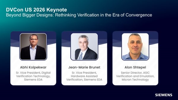DVCon US Keynote: Why Verification Must Evolve in the Convergence Era