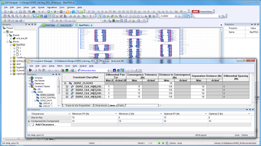 Define and manage all rules and constraints within a single editing environment throughout the entire design process