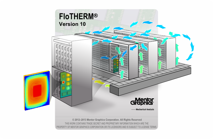 FloTHERM 10 splashscreen