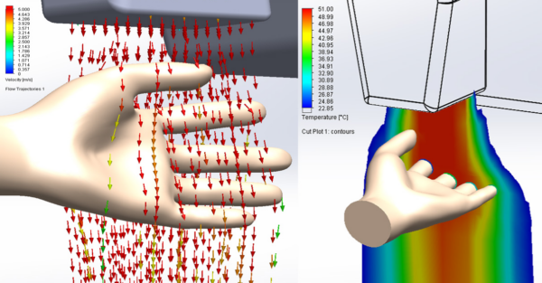 What’s the Fastest Way to Dry Your Hands? Simcenter FLOEFD Explains…