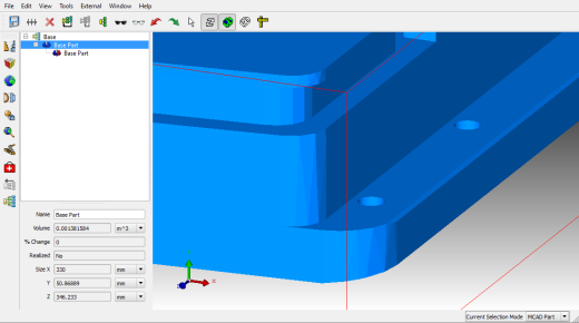 FloMCAD V11 GUI