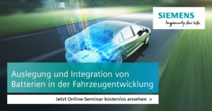 Entwicklung von Batterien mit der Systemsimulation