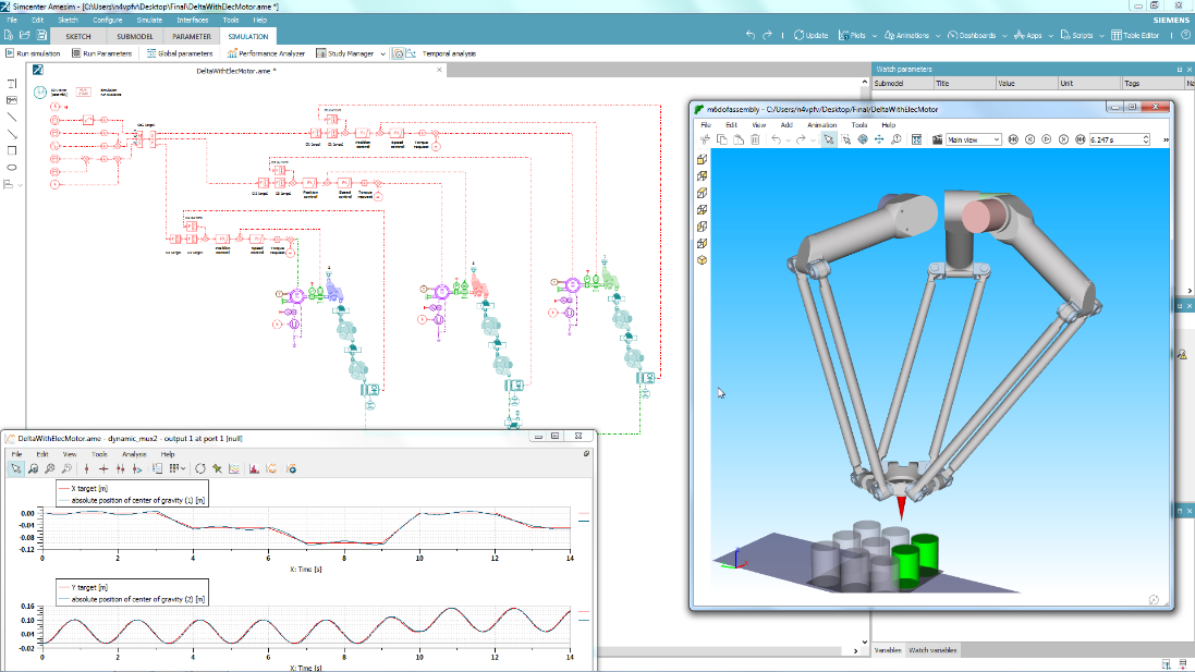 Array af Herre venlig Berolige Optimizing a delta robot design and performance using system simulation -  Simcenter