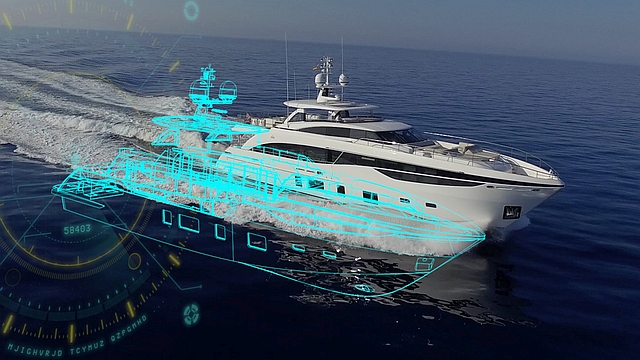 explore virtually and confirm physically with a marine digital twin