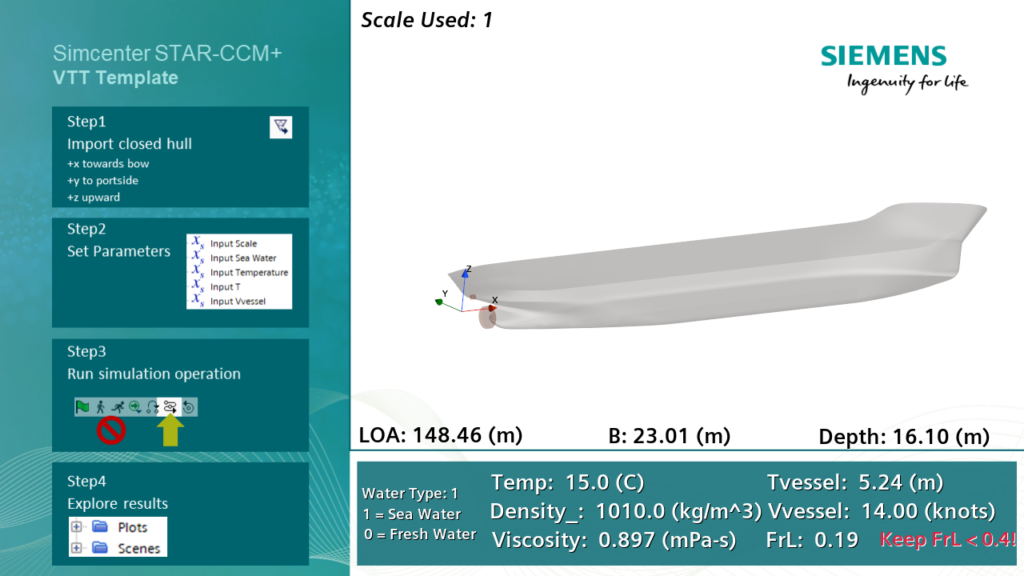 Marine-focused template guide you through set up and running and ensure your best practices are applied to every simulation.