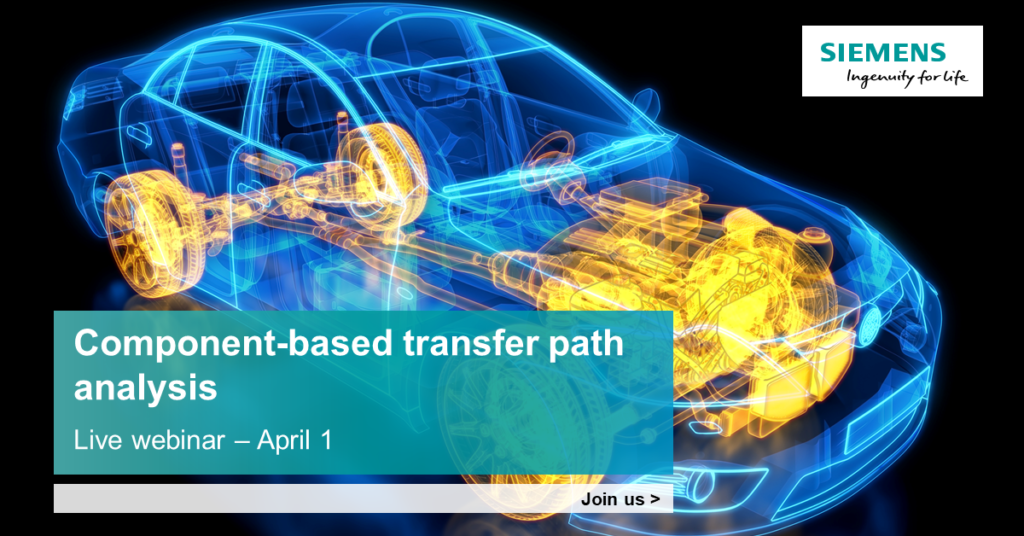 Component-based transfer path analysis (TPA) webinar