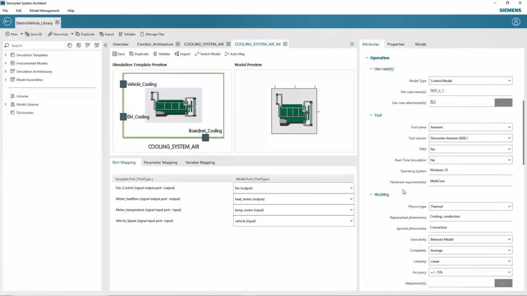 Simcenter System Architect