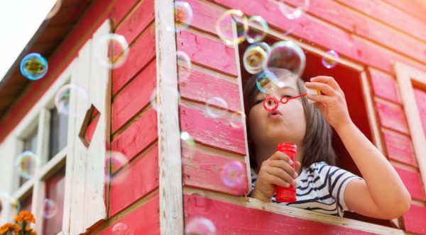 You will never regret time spent blowing bubbles