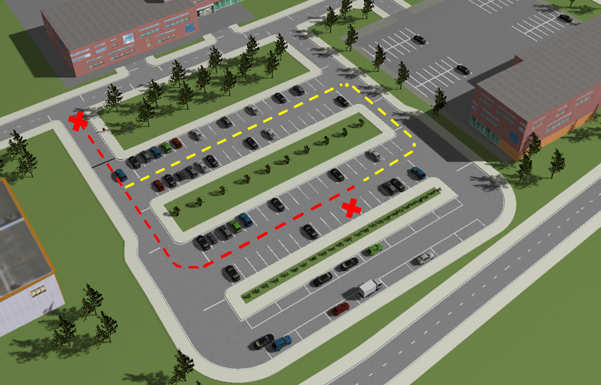 VALET PARKING 3D jogo online no