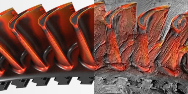 Turbomachinery CFD simulation: art in motion