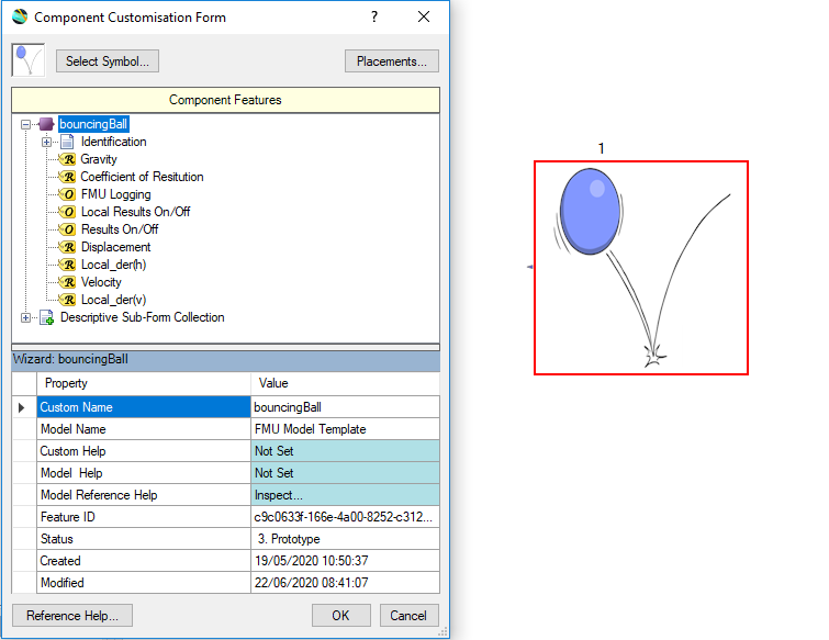 Components customization and FMU import.