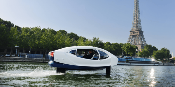 Seabubbles is a low speed, minimal wake, foiling taxi, designed to transport up to five people
