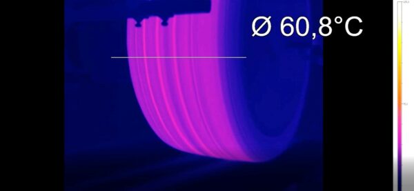 Introducing temperature and velocity dependent tire modeling