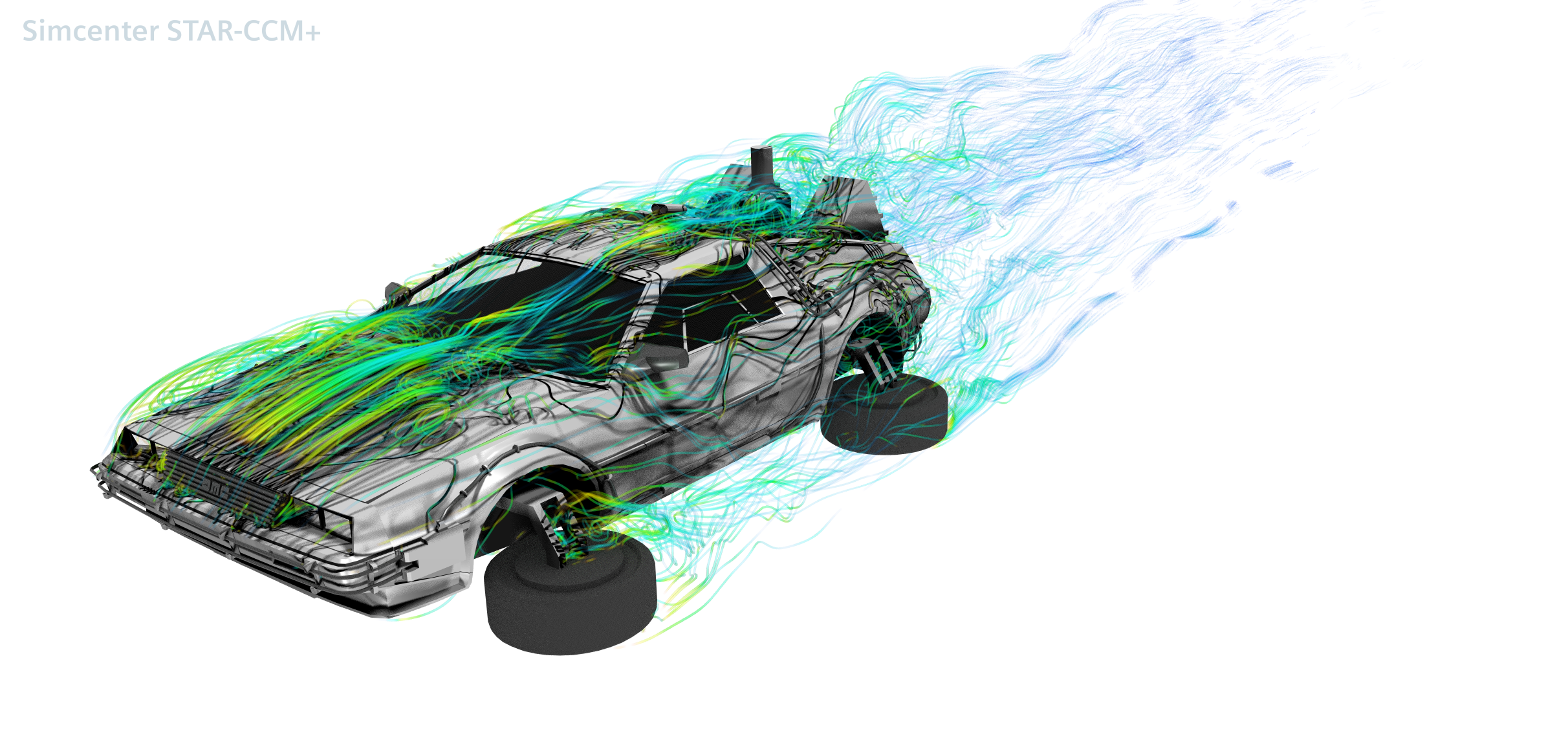 Delorean aerodynamics - A Back to the Future tribute