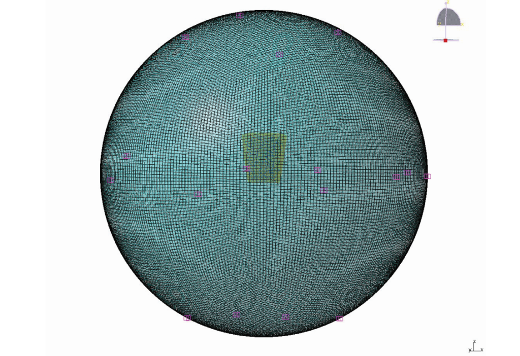 Field point mesh image