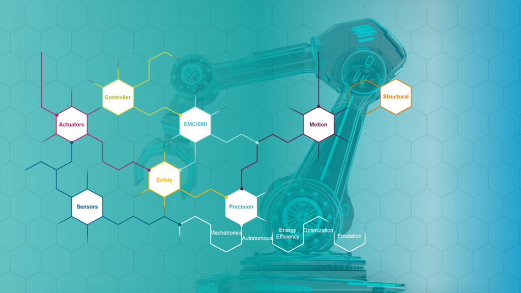 Robotics engineering using simulation and testing solutions.