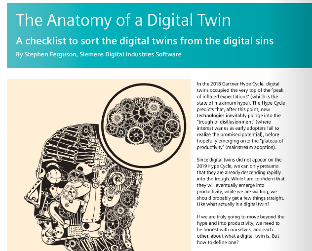 Anatomy of a Digital Twin