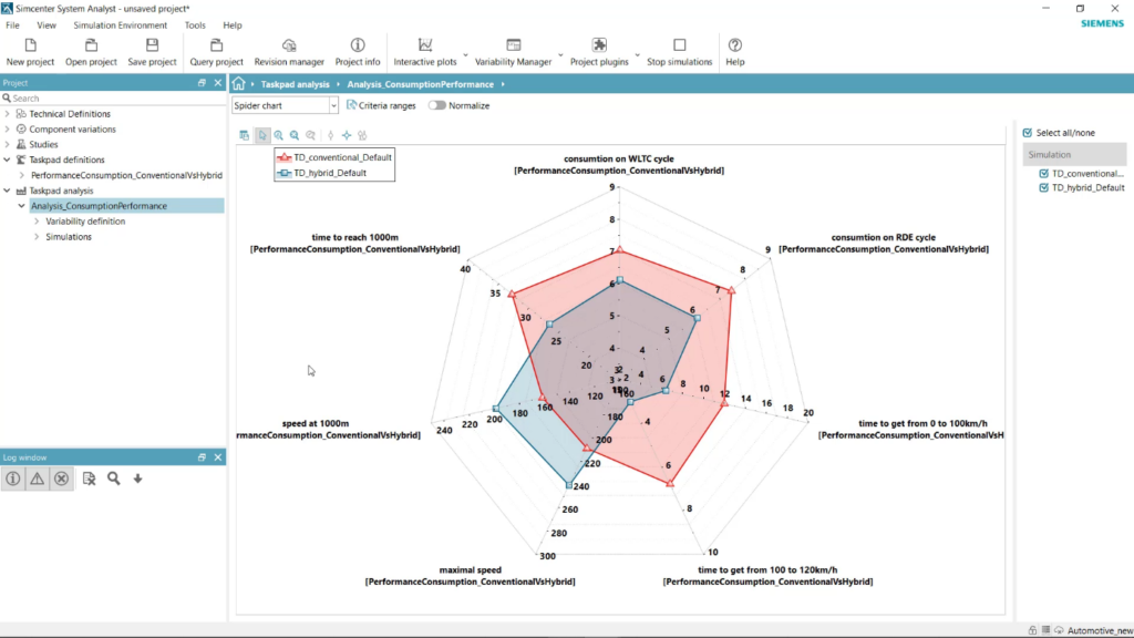 Simcenter system simulation new features