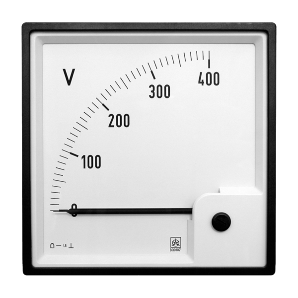 Image shows an analog DC Voltage sensor