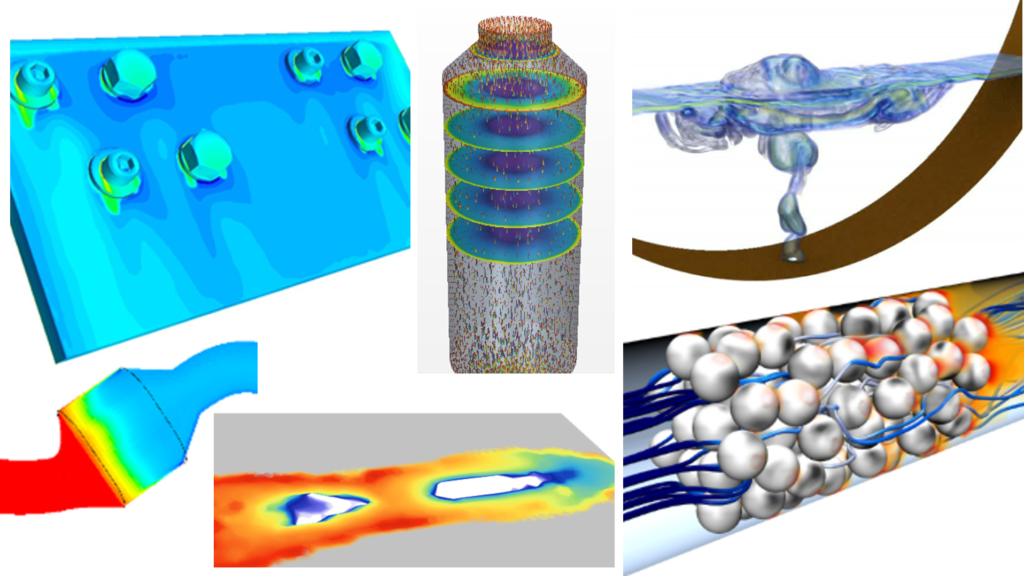 A selection of reacting flow applications covered by Simcenter STAR-CCM+