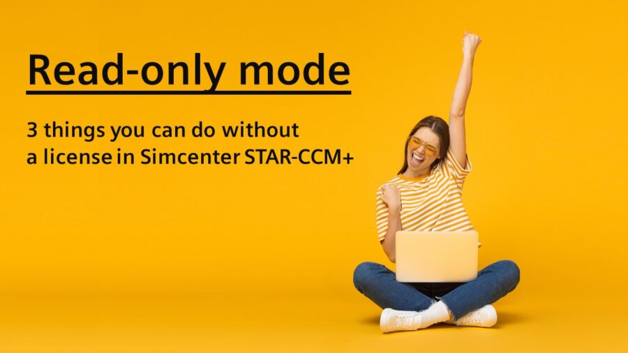 Read-only mode in Simcenter STAR-CCM+