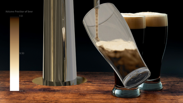 Serving a perfect Stout – the CFD way