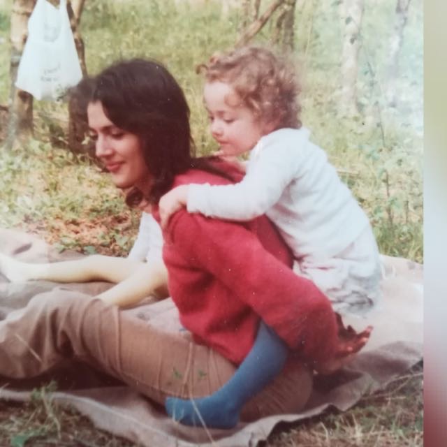 Emanuela and her mum