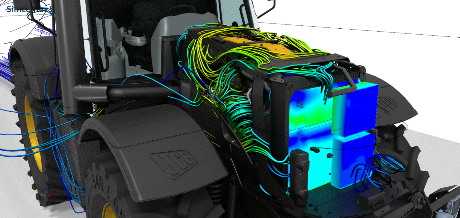 Reach an optimal heavy equipment thermal management using 1D/3D co ...