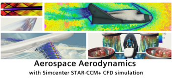 Aerospace aerodynamics with Simcenter STAR-CCM+ CFD simulation