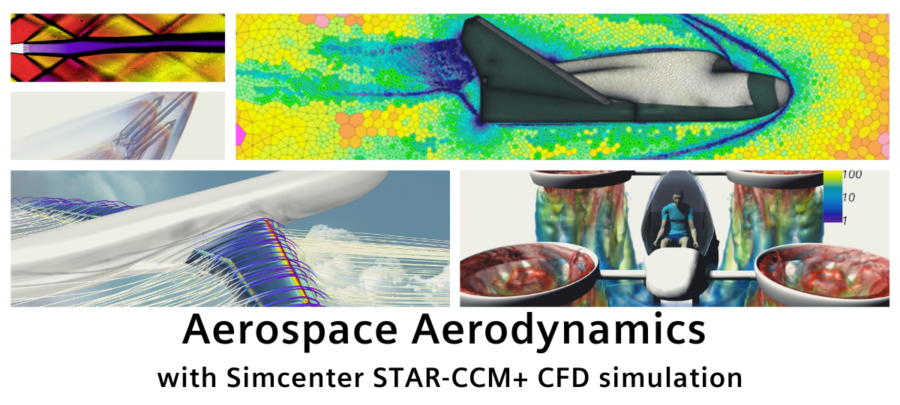 Aerospace Aerodynamics With Simcenter STAR-CCM+ CFD Simulation - Simcenter