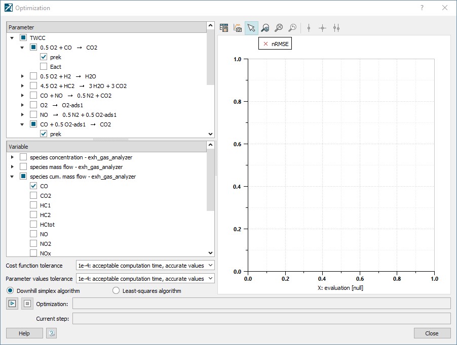 Simcenter Amesim exhaust calibration