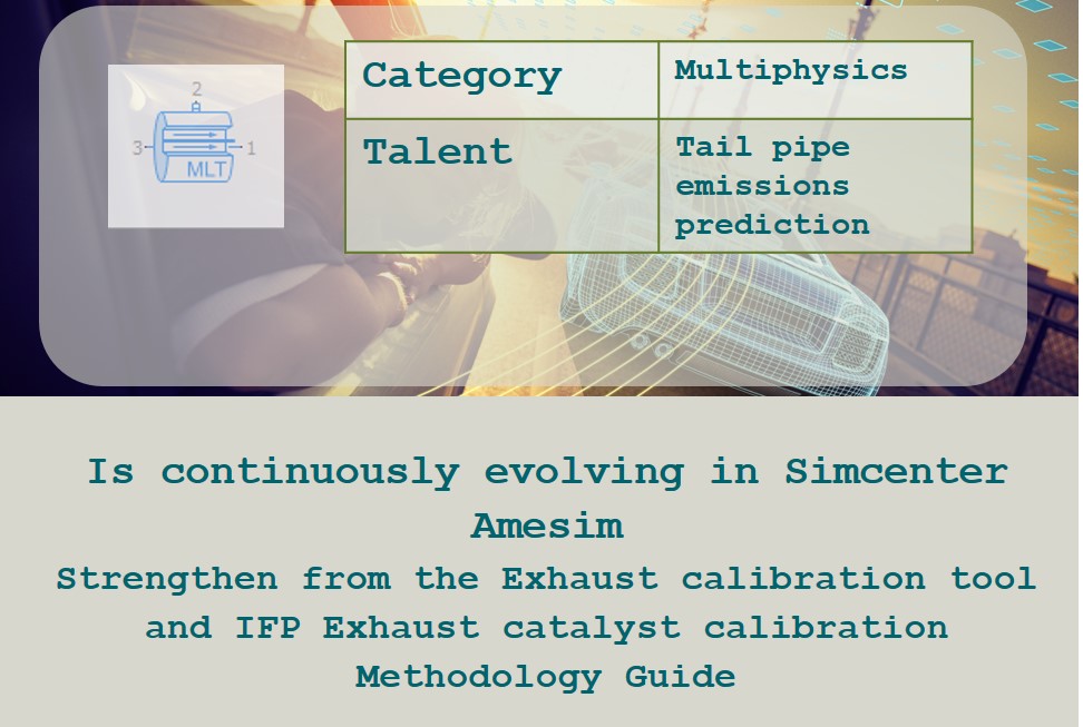 Simcenter Amesim catalyst model