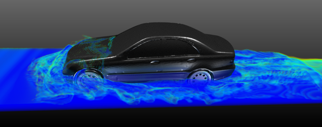 Observing EV wading - vehicle water management using CFD