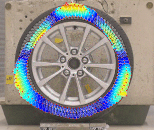 Using test to analyze tires