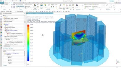 DFAN as a service set up in Simcenter 3D. 