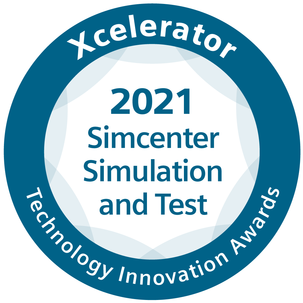 Xcelerator Technology Innovation Awards Simcenter Simulation and Test