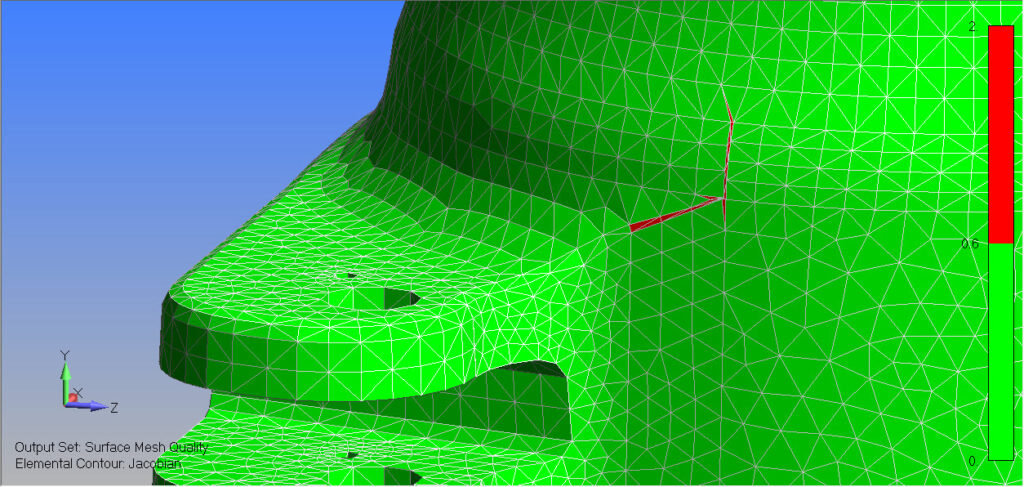 Same mesh on the contact surface - Siemens: Femap - Eng-Tips