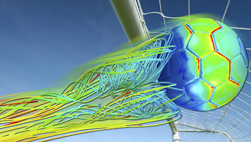 Simcenter Simulation of Soccer Ball Aerodynamics