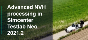 NVH Processing in Simcenter Testlab Neo Process Designer