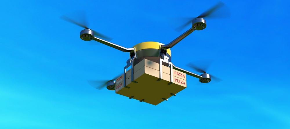 Delivery drone noise