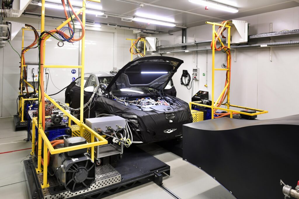 The test bench at our VEM test facility