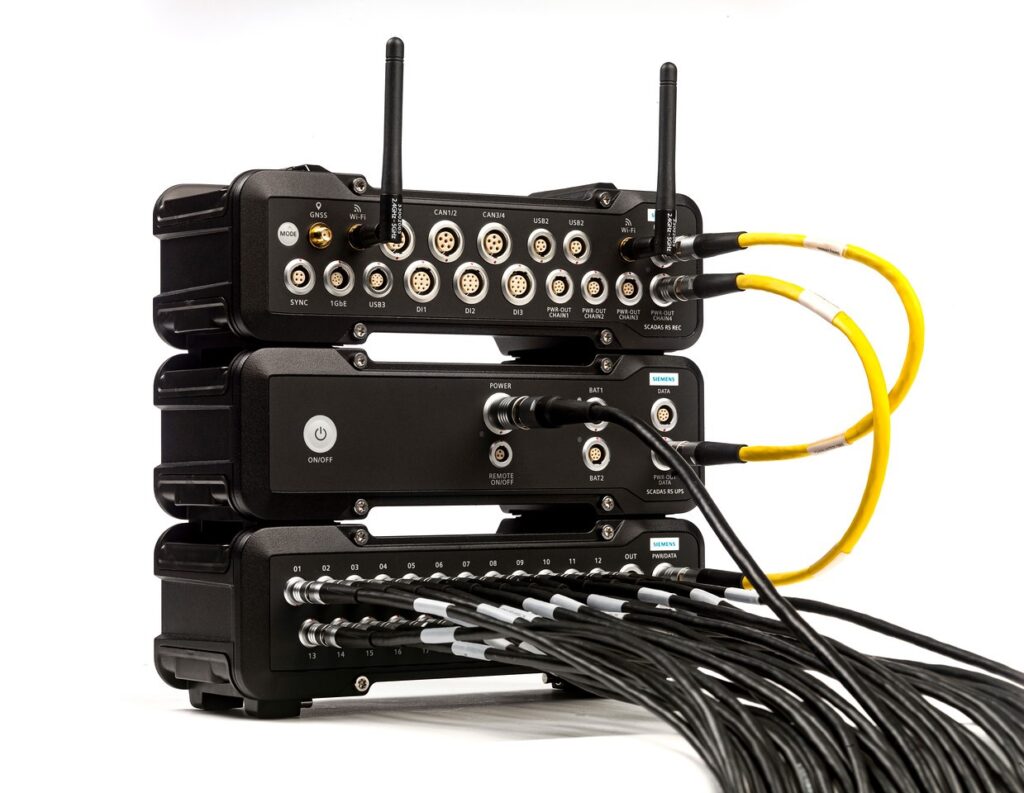 simplified cabling for heavy equipment durability testing