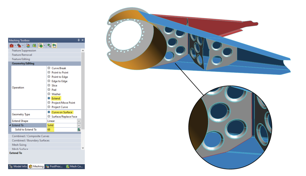 Same mesh on the contact surface - Siemens: Femap - Eng-Tips