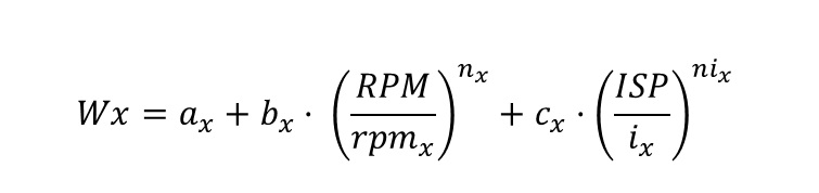 Simcenter SPEED 2021.2, a current dependent term has been added to the additional loss calculation as shown in the formula 