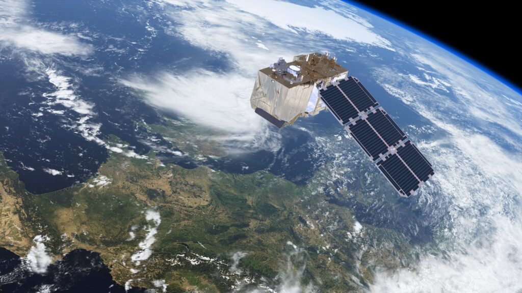 space testing satellite
